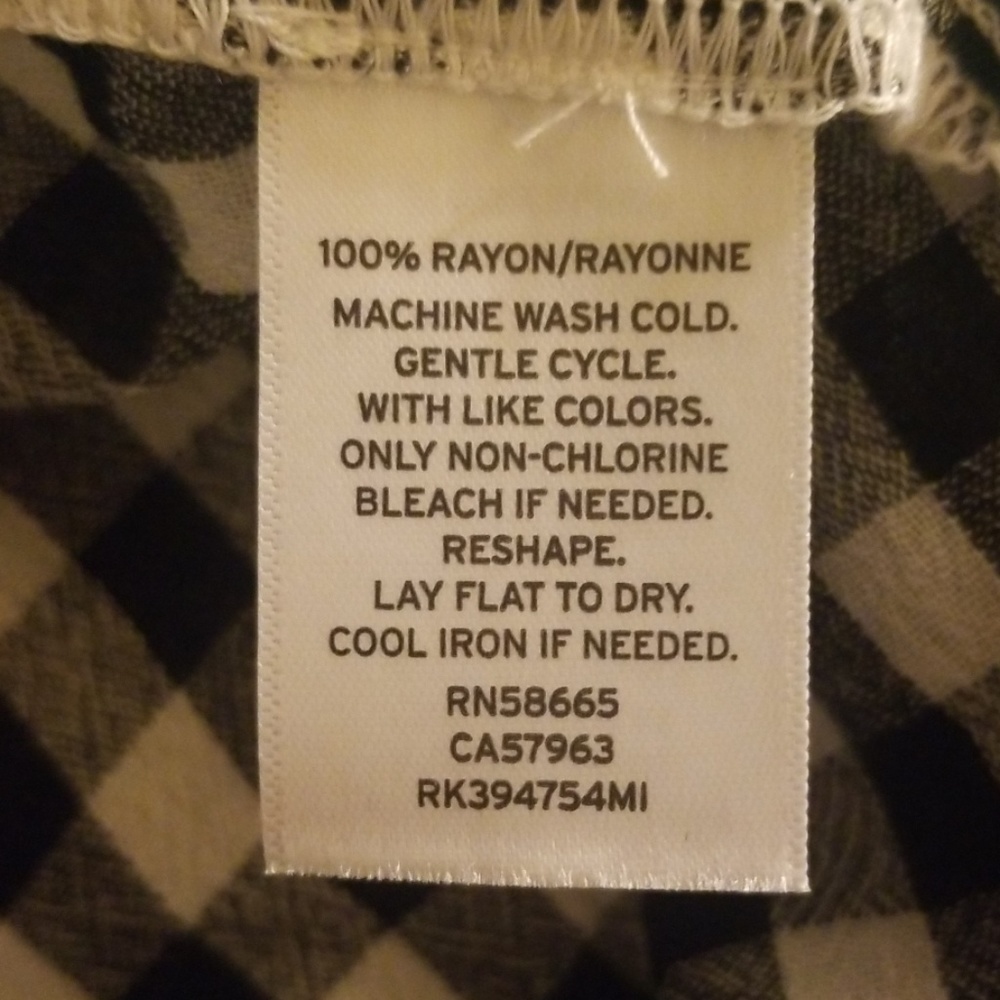 NEW Abound checked shirt XXS - Picture 5 of 5